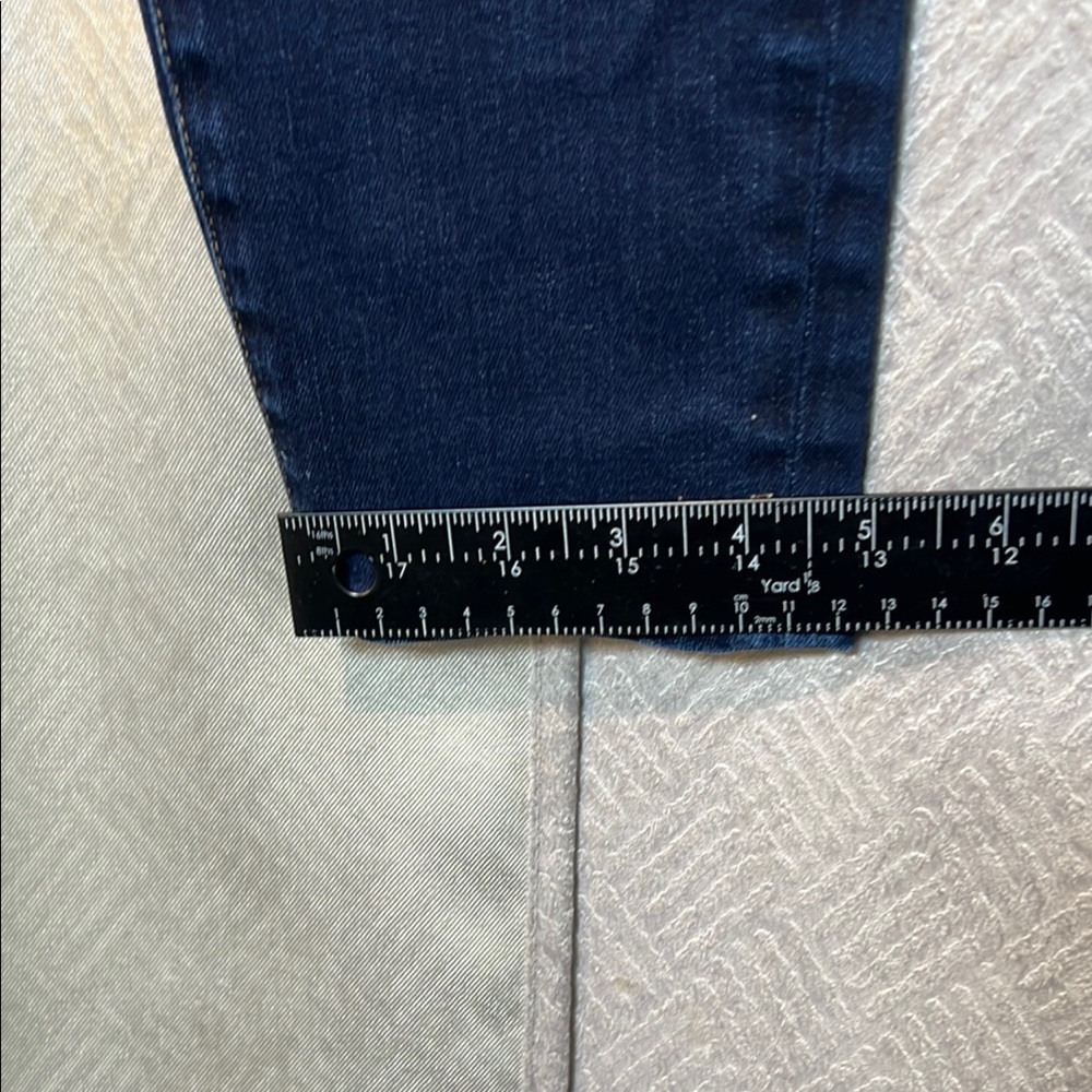 J Crew Maternity Toothpick Size 26 Dark Wash Stretch Skinny Jeans Ankle. (ord48) - Picture 6 of 13